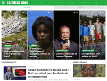 Tablet Screenshot of haititechnews.com